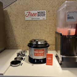 BIBIBOP Asian Grill - Free miso soup