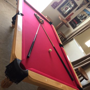 Mitchell's Pool Table Service - My completed pool table assembled! - Pool & Billiards Near Me Mitchell's Pool Table Service - My completed pool table assembled! - Pool & Billiards Near Me