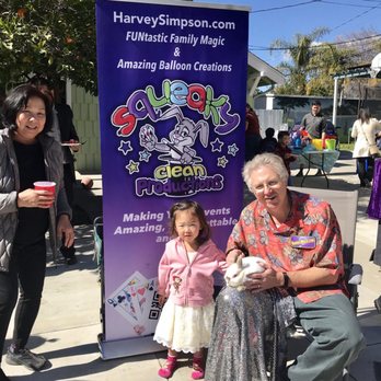 Harvey Simpson Magic - Mr Harvey with his cute and gentle bunny - Magicians Near Me Harvey Simpson Magic - Mr Harvey with his cute and gentle bunny - Magicians Near Me