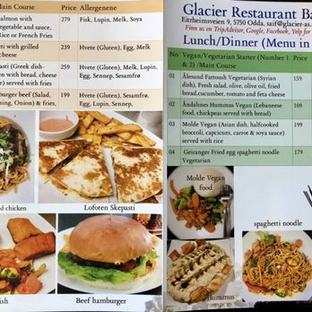 Glacier Restaurant Bar Cafe - Vegan/Vegetarian and European Menu - Asian Fusion Near Me - Odda, 12