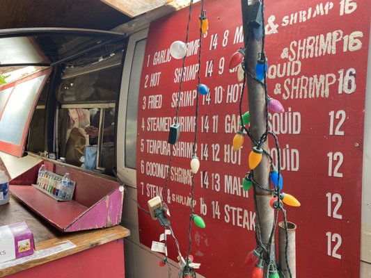 Kahuku shrimp box by null