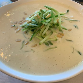 Roll House - Cold Soybean noodle soup~ - Korean Near Me - Santa Clara, California