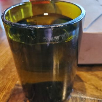 Siena Tavern - Lipstick/lip prints on a glass. - Italian Near Me - Chicago, Illinois
