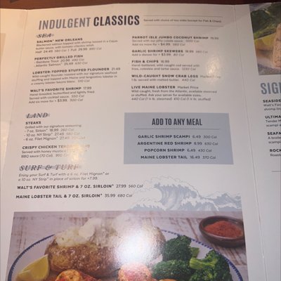 Menu photo 5 Red Lobster Matteson, IL