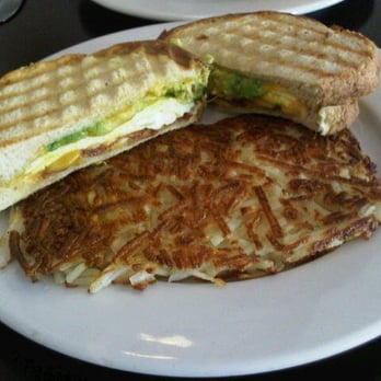 Rialto Cafe - bacon, egg, cheese and avocado panini - Breakfast & Brunch Near Me - Fullerton, California