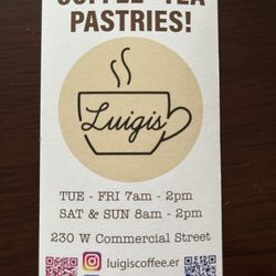 Luigis - Follow Luigis on social media!