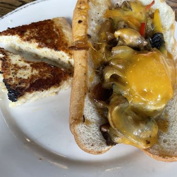 Primal Brewery - Belmont - Philly shroom with grit cake - Venues & Event Spaces Near Me - Belmont, North Carolina