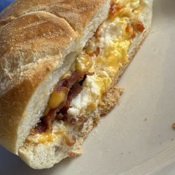 Felicia's Kitchen - Pork roll sandwich