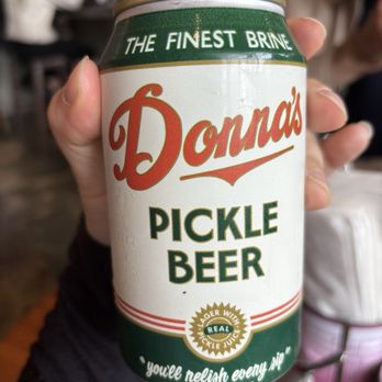 Joy - pickle beer  it was good actually - Taiwanese Near Me - Los Angeles, California
