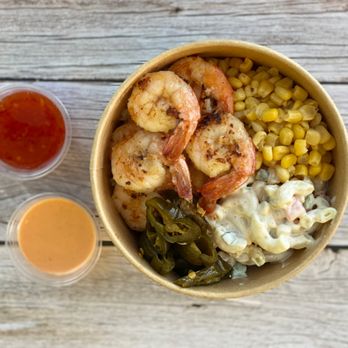 Bapster - Bap Bowl - Butter Garlic  Shrimp - Korean Near Me - Sedro-Woolley, Washington