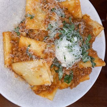 La Mondina - Paccheri Bolognese - Italian Near Me - Brielle, New Jersey