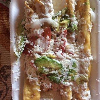 El Cometa - Potato flautas - Mexican Near Me - El Paso, Texas