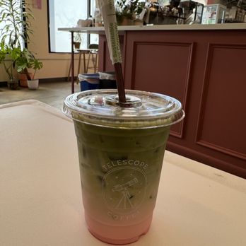 Telescope Coffee - matcha rose latte - Bakeries Near Me - San Francisco, California Telescope Coffee - matcha rose latte - Bakeries Near Me - San Francisco, California