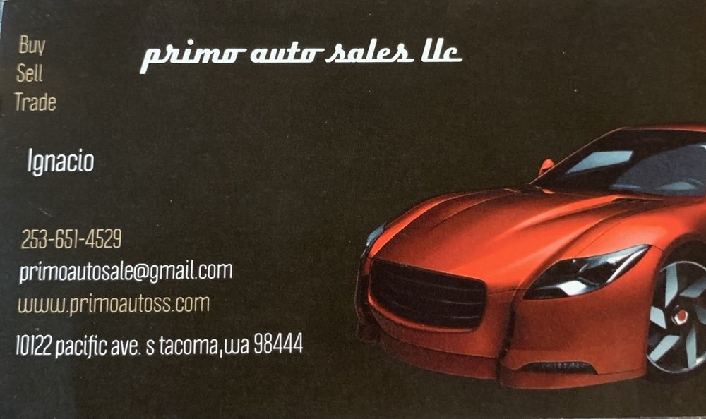 PRIMO AUTO SALES Updated April 2024 10122 Pacific Ave S,