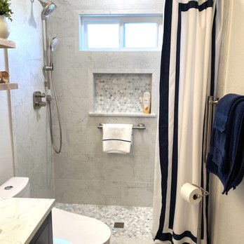 Golden West Renovations - New shower (replacing shower over tub) in hall bathroom - General Contractors Near Me - Benicia, California Golden West Renovations - New shower (replacing shower over tub) in hall bathroom - General Contractors Near Me - Benicia, California