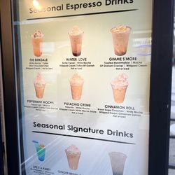 Macaron Espresso Bar - Seasonal Espresso Drinks