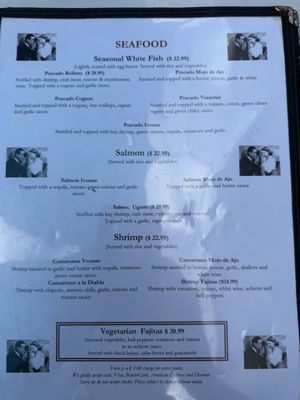 Menu photo 2 Casablanca Restaurant Venice, CA Menu photo 2 Casablanca Restaurant Venice, CA