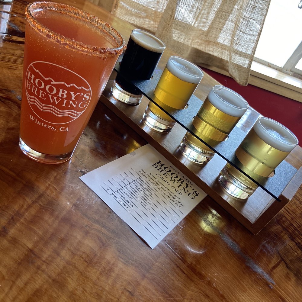 Hooby’s Brewing - Brews - Breweries Near Me - Winters, California