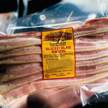 Robertson's Hams - Robertson's sliced Slab bacon :)' - Meat Shops Near Me - Marietta, Oklahoma Robertson's Hams - Robertson's sliced Slab bacon :)' - Meat Shops Near Me - Marietta, Oklahoma