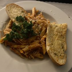 Grand Vista Hotel - Baked Penne Arrabiata Pasta (room service)