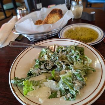 Nico & Ana's - Caesar Salad chips and dipping evoo - Italian Near Me - Overland Park, Kansas