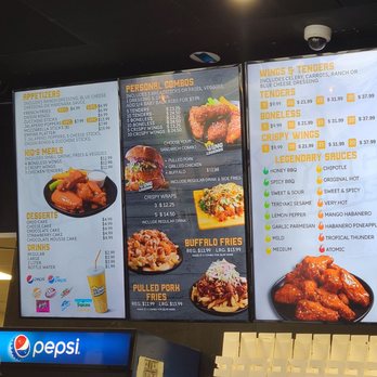 Wing Legends - Menu - Chicken Wings Near Me - San Diego, California Wing Legends - Menu - Chicken Wings Near Me - San Diego, California