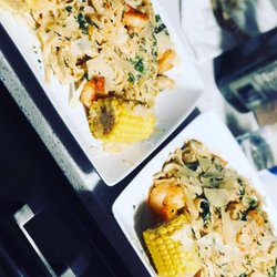 Lisha's Homecooked Plates - Shrimp linguine Pasta