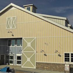 Storelocal Self Storage - Storelocal Gallatin - construction on the front of our self storage building