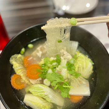 Rosie Thai Cuisine - SU7. Silver Noodle Soup ($10.99) - Thai Near Me - Covina, California Rosie Thai Cuisine - SU7. Silver Noodle Soup ($10.99) - Thai Near Me - Covina, California