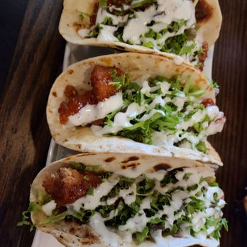 Soyumi Asian Kitchen - Korean chicken fried tacos - Asian Fusion Near Me - Statesboro, Georgia