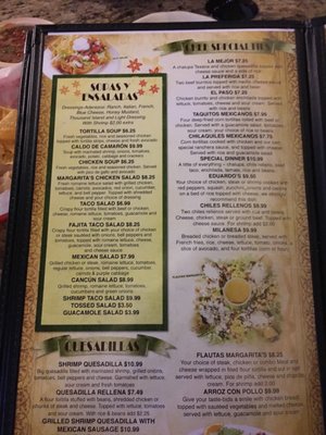Menu photo 2 Margaritas Covington, TN Menu photo 2 Margaritas Covington, TN