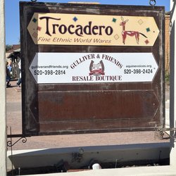 Trocadero de Tubac - Sign
