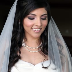 Wedding half up-do by Jessica.