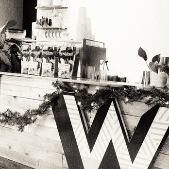 Wyatt's Coffee - a black and white photo of the counter - Coffee & Tea Near Me - Gainesville, Florida Wyatt's Coffee - a black and white photo of the counter - Coffee & Tea Near Me - Gainesville, Florida