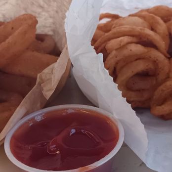 Whitey's Jolly Kone - Onion rings and curly fries - Burgers Near Me - West Sacramento, California