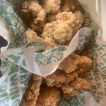 Wingstop - Top lemon pepper, bottom Louisiana rub - Chicken Wings Near Me - Winston-salem, North Carolina