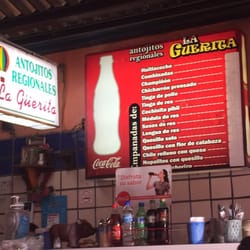 La Güerita - Nombre del local
