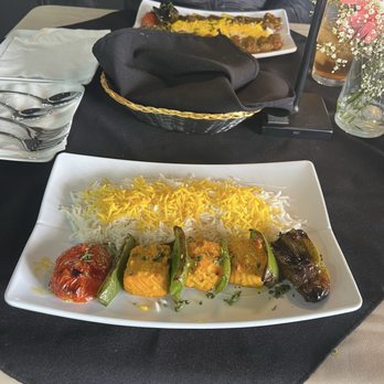 7 Grill Mediterranean - Salmon plate - Kebab Near Me - Garden Grove, California 7 Grill Mediterranean - Salmon plate - Kebab Near Me - Garden Grove, California
