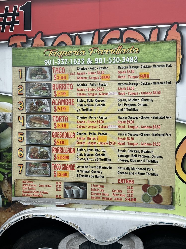 TAQUERIA LA PARRILLADA Updated September 2024 23 Photos & 13