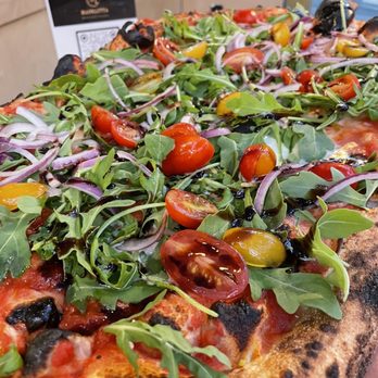 Macoletta - Salad pizza - Italian Near Me - Astoria, New York Macoletta - Salad pizza - Italian Near Me - Astoria, New York
