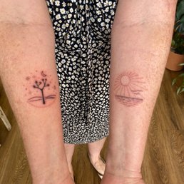 My beach and desert tattoos are exactly what I wanted!