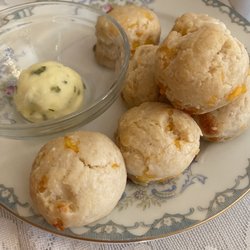 Cedar Hall - Cheddar biscuits with chive butter