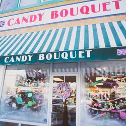Candy Bouquet - Store front Christmas 2019!