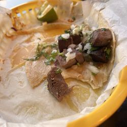 Tacos N Beer Taqueria - I'm not a photographer but they put so much meat in the taco that it falls apart