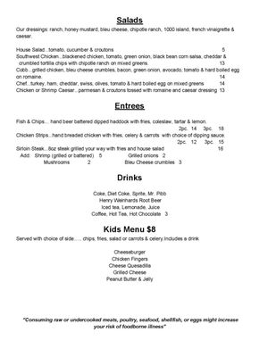 Menu photo 5 South Bay Pub & Eatery Olympia, WA