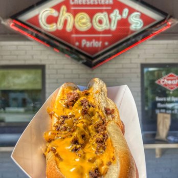 Cheat’s Cheesesteaks - a hot dog in a bun - Cheesesteaks Near Me - Charlotte, North Carolina