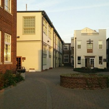 Architectural Minerals & Stone - The building to the right is the store.  Right behind me as I took this pic is the Hudson River front. - Gemstones & Minerals Near Me - Irvington, New York
