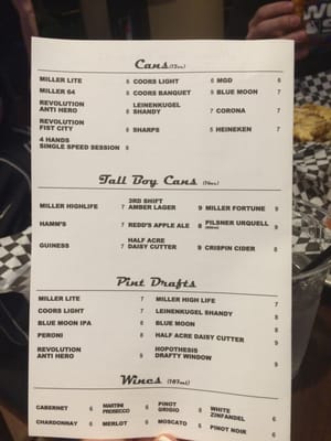 Menu photo 6 ChiSox Bar & Grill Chicago, IL