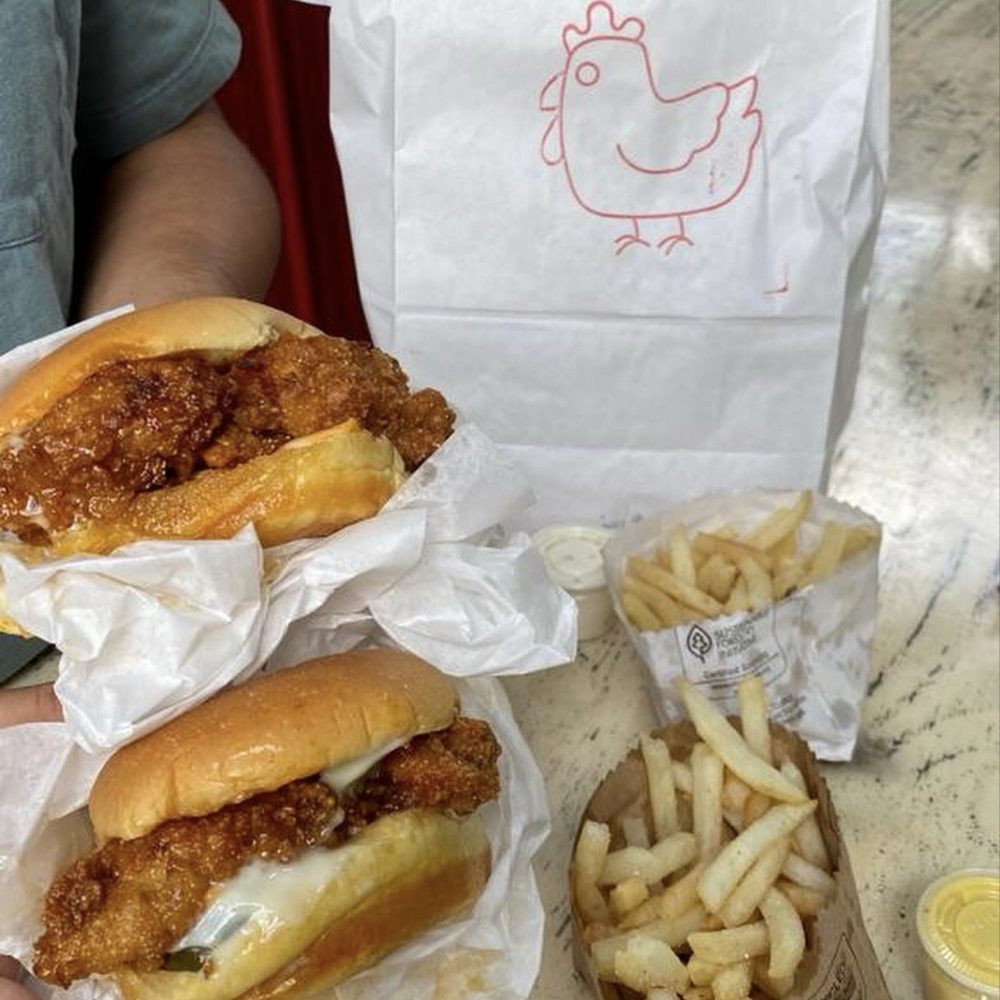 Red Light Chicken - Chicken Sandwich and fries - Chicken Shop Near Me - Chicago, Illinois Red Light Chicken - Chicken Sandwich and fries - Chicken Shop Near Me - Chicago, Illinois