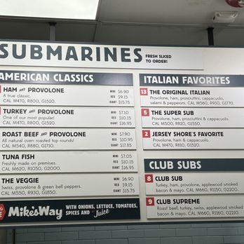 Jersey Mike's Subs - Menu - Delis Near Me - San Mateo, California Jersey Mike's Subs - Menu - Delis Near Me - San Mateo, California